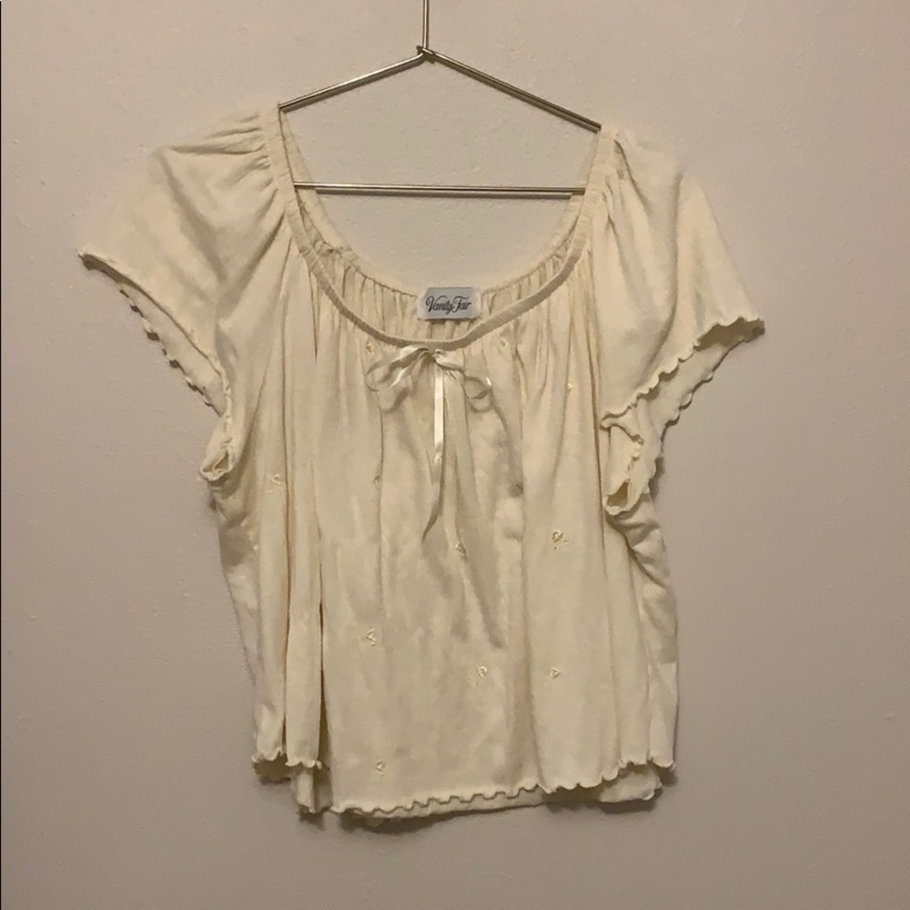 Vintage Off Shoulder Top